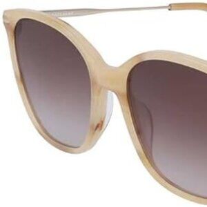 Longchamp Beige and Brown Sunglasses